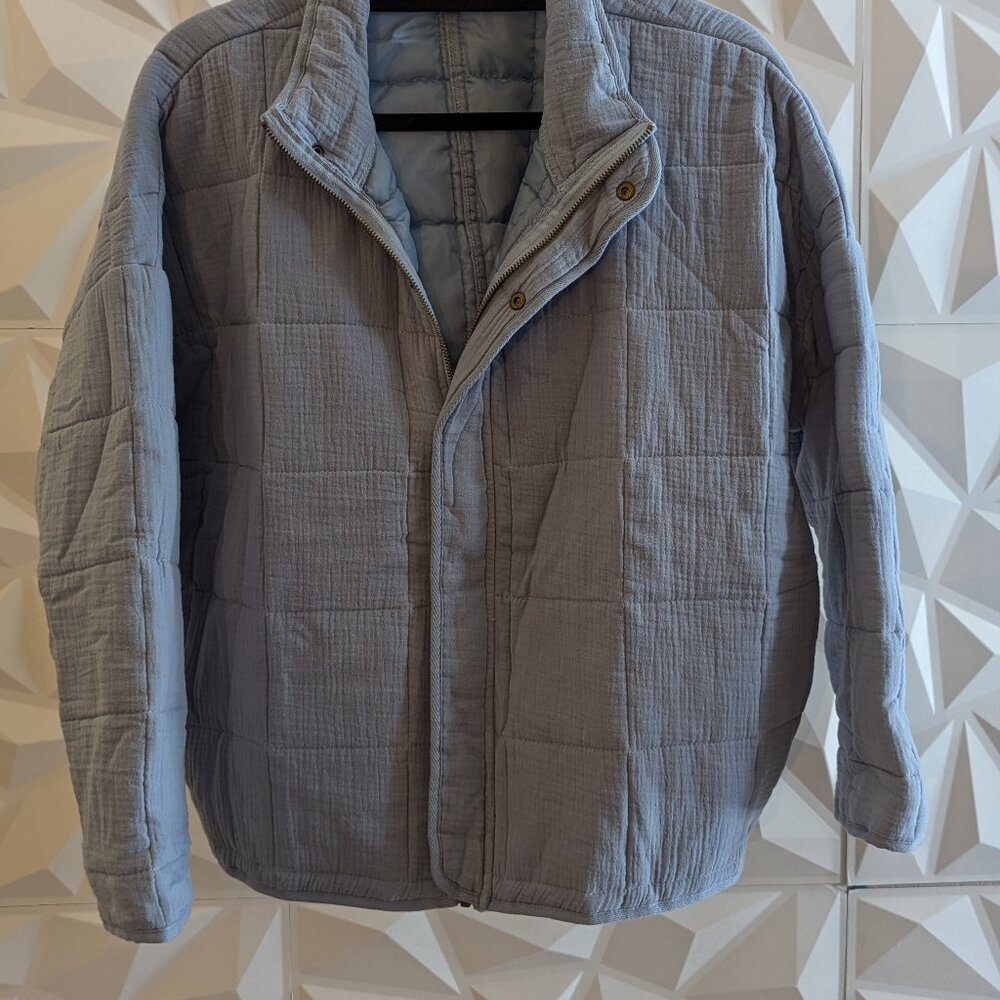 O'Neill Mabeline Lightweight Oversized quilted jacket Chambray Medium